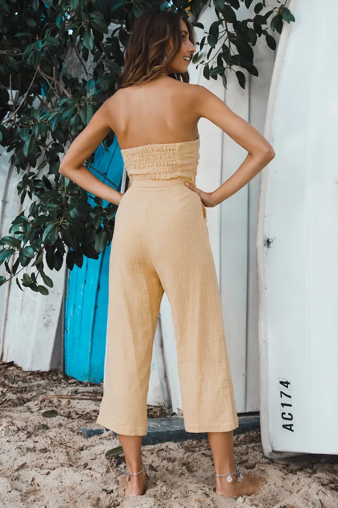 Santa Rosa Jumpsuit Yellow