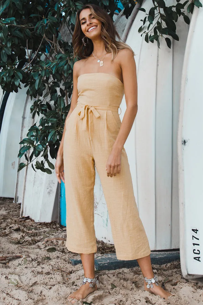 Santa Rosa Jumpsuit Yellow