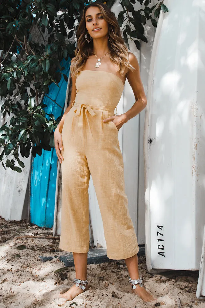 Santa Rosa Jumpsuit Yellow