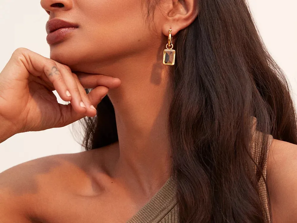 Shyla London Sorrento Earrings in Clear