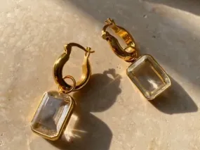Shyla London Sorrento Earrings in Clear