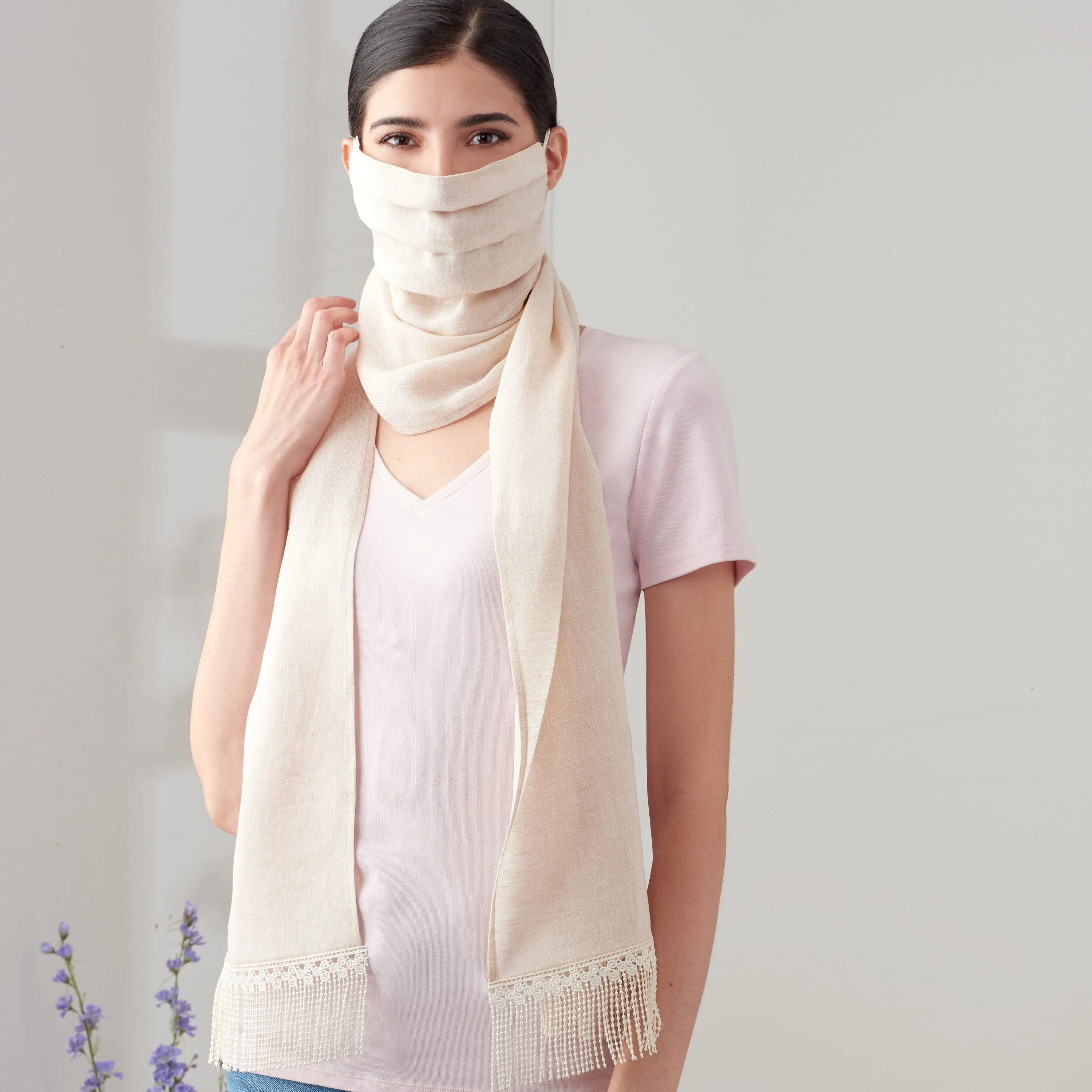 Simplicity 9313 Fashion Face Covers, Face Mask Pattern