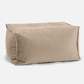 Small Footstool - Velvet Mink