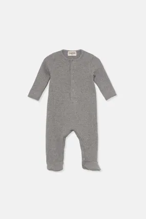 SOFT RIB NEWBORN JUMPSUIT