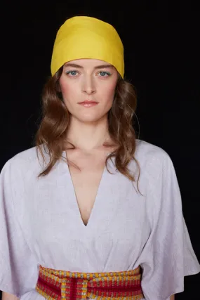 Sun Yellow Polly Headscarf/Neck Scarf