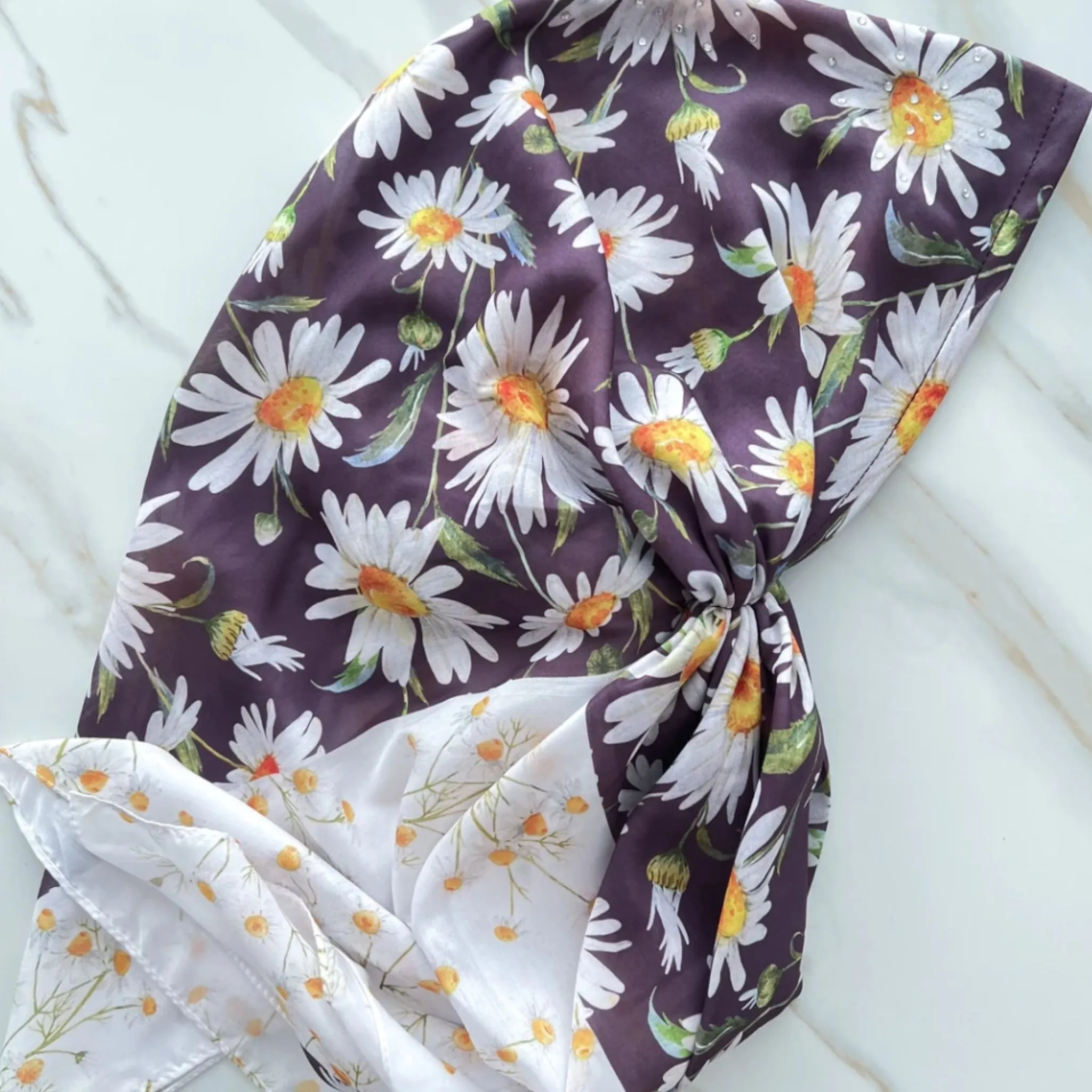 Sunflower Headscarf by Valeri Many Styles