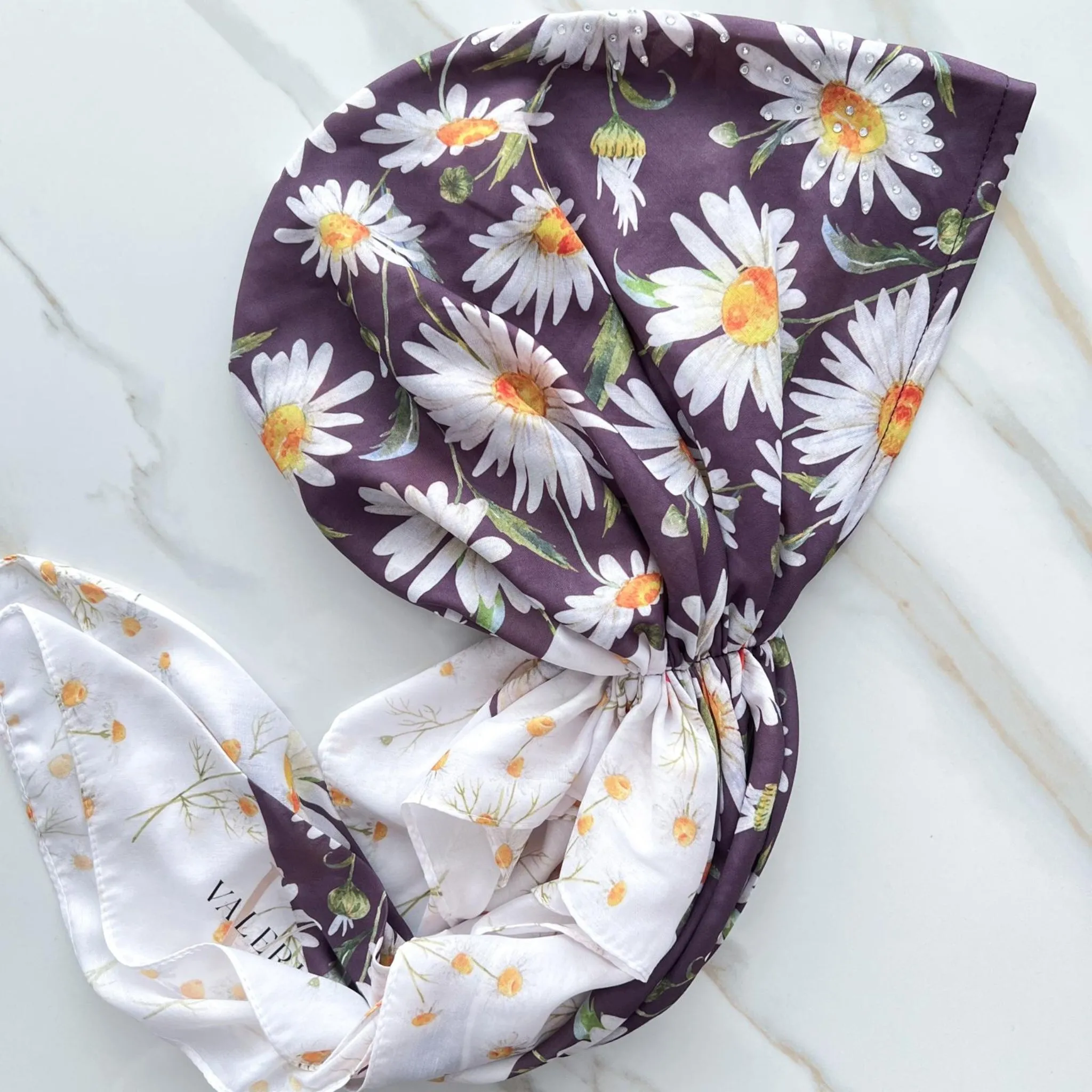 Sunflower Headscarf by Valeri Many Styles