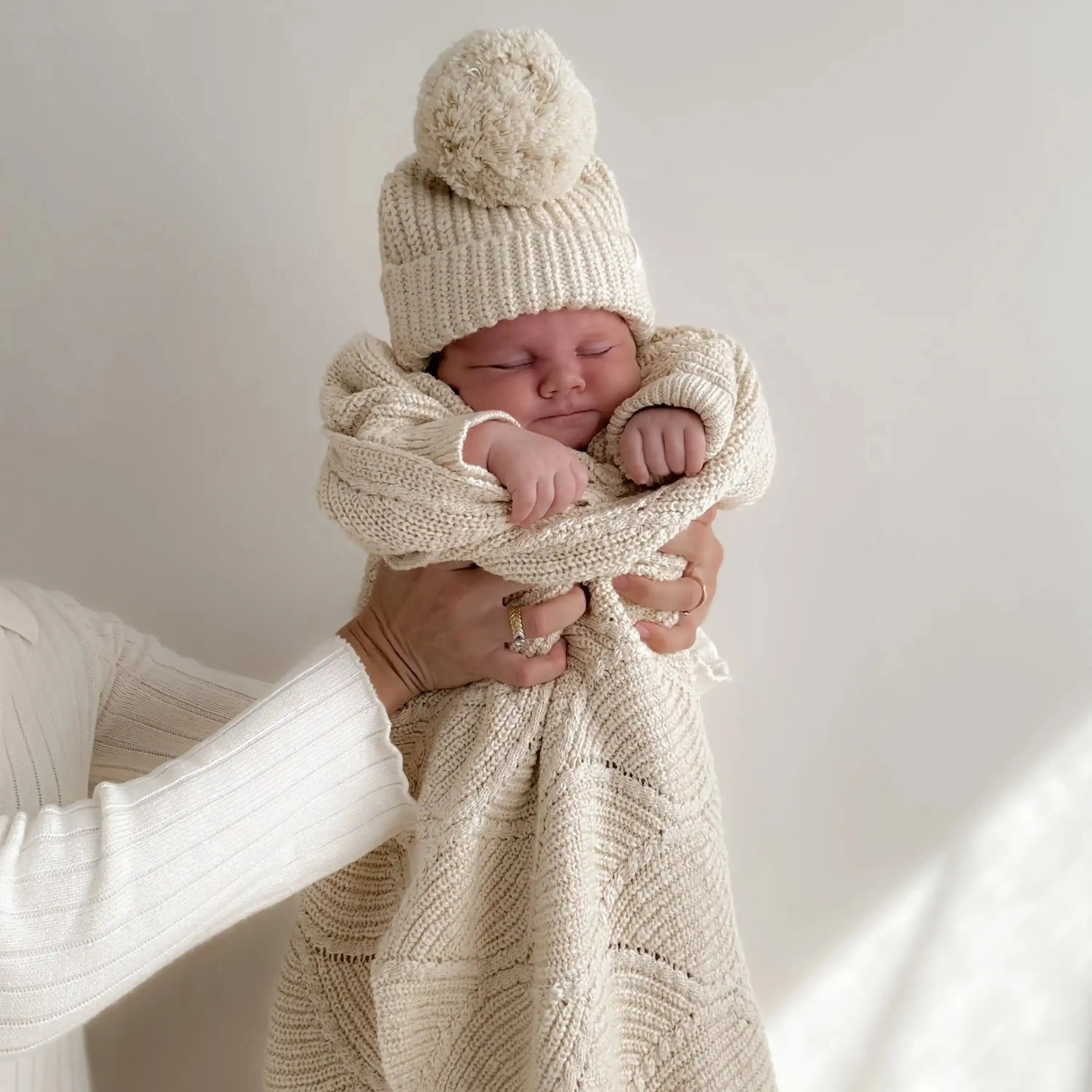 SUPER CHUNKY BEANIE | OAT