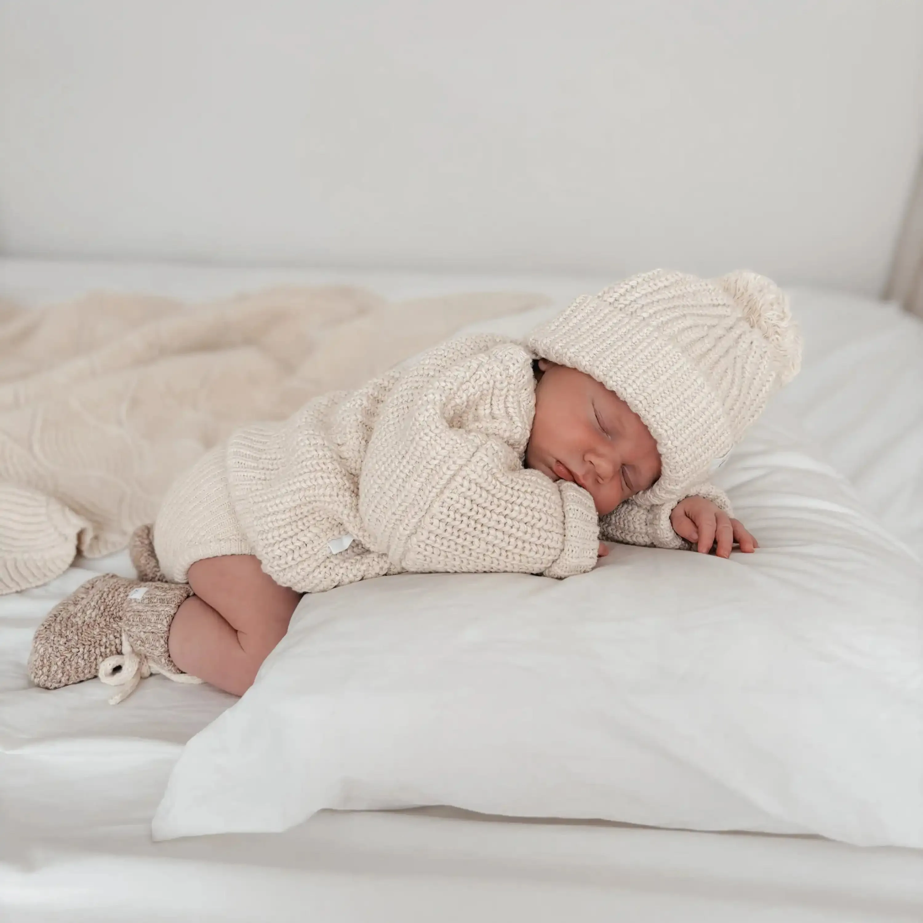 SUPER CHUNKY BEANIE | OAT