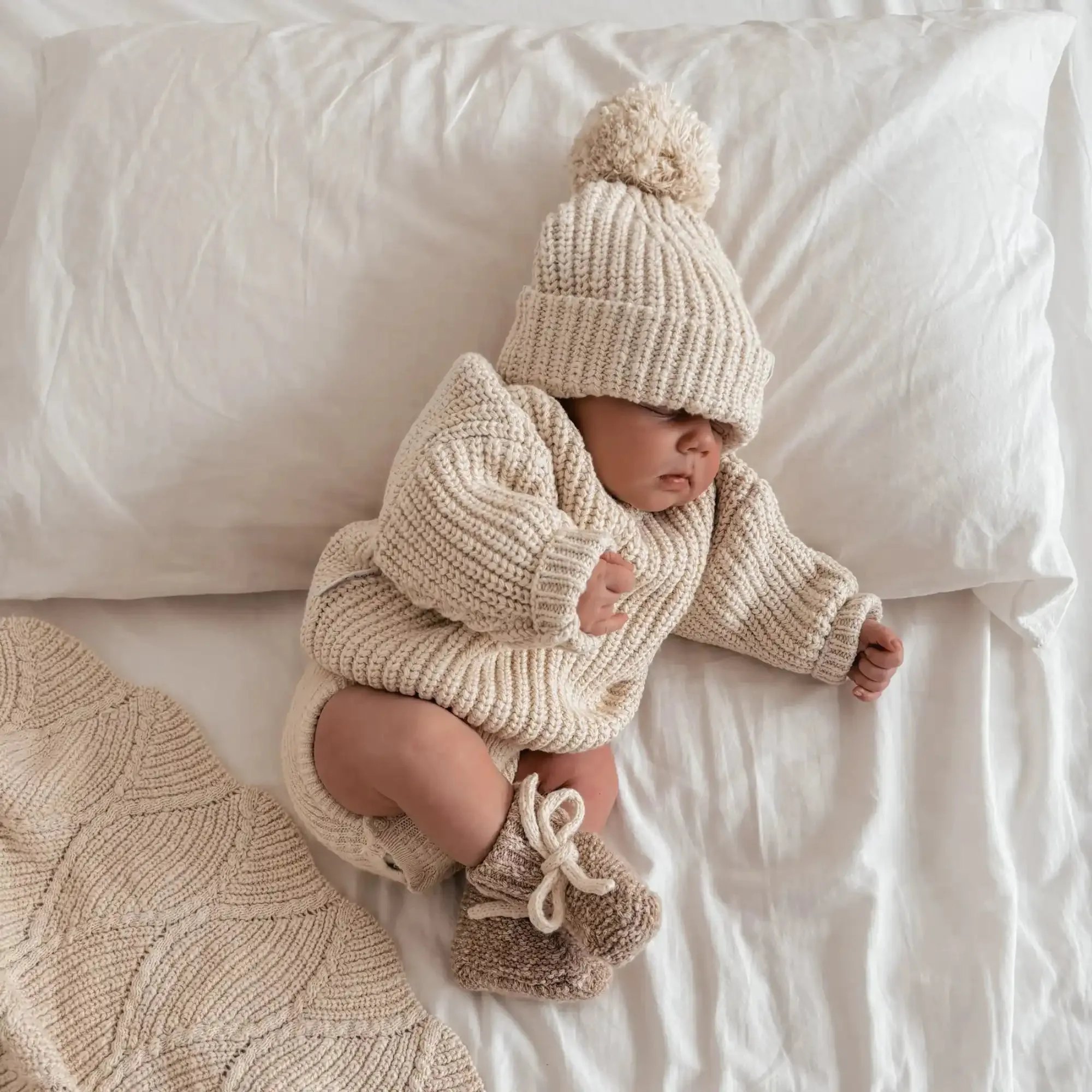 SUPER CHUNKY BEANIE | OAT