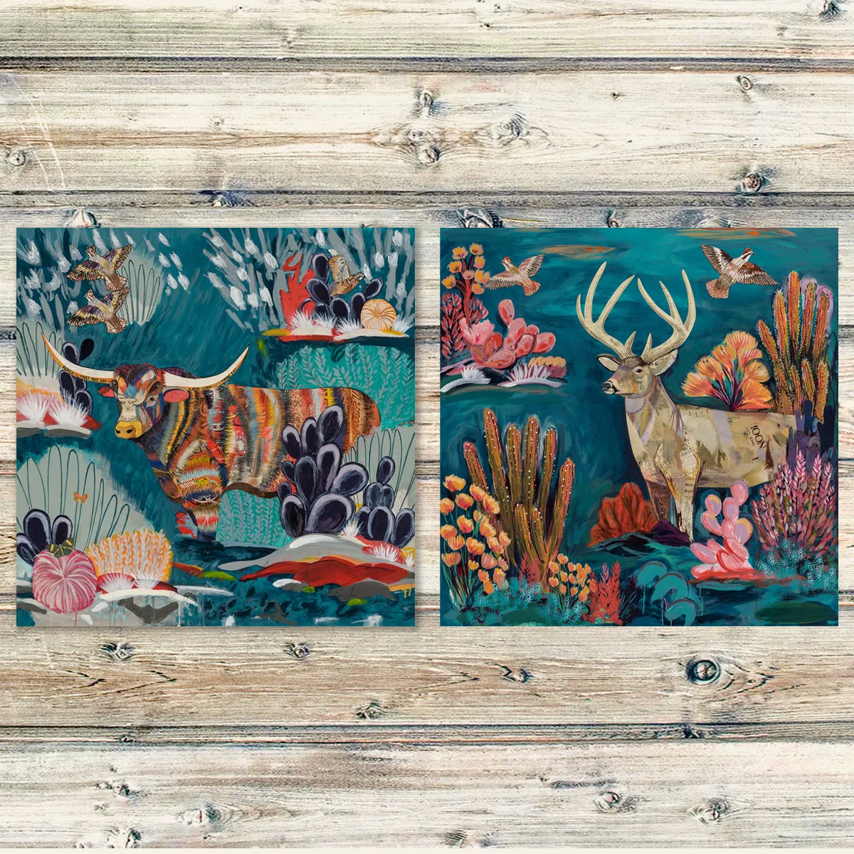 TEXAS FLUSH limited edition paper print