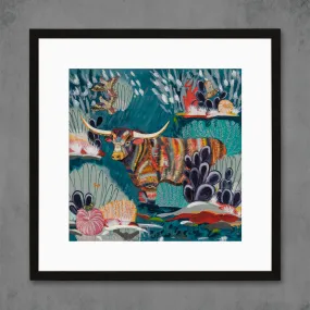 TEXAS FLUSH limited edition paper print