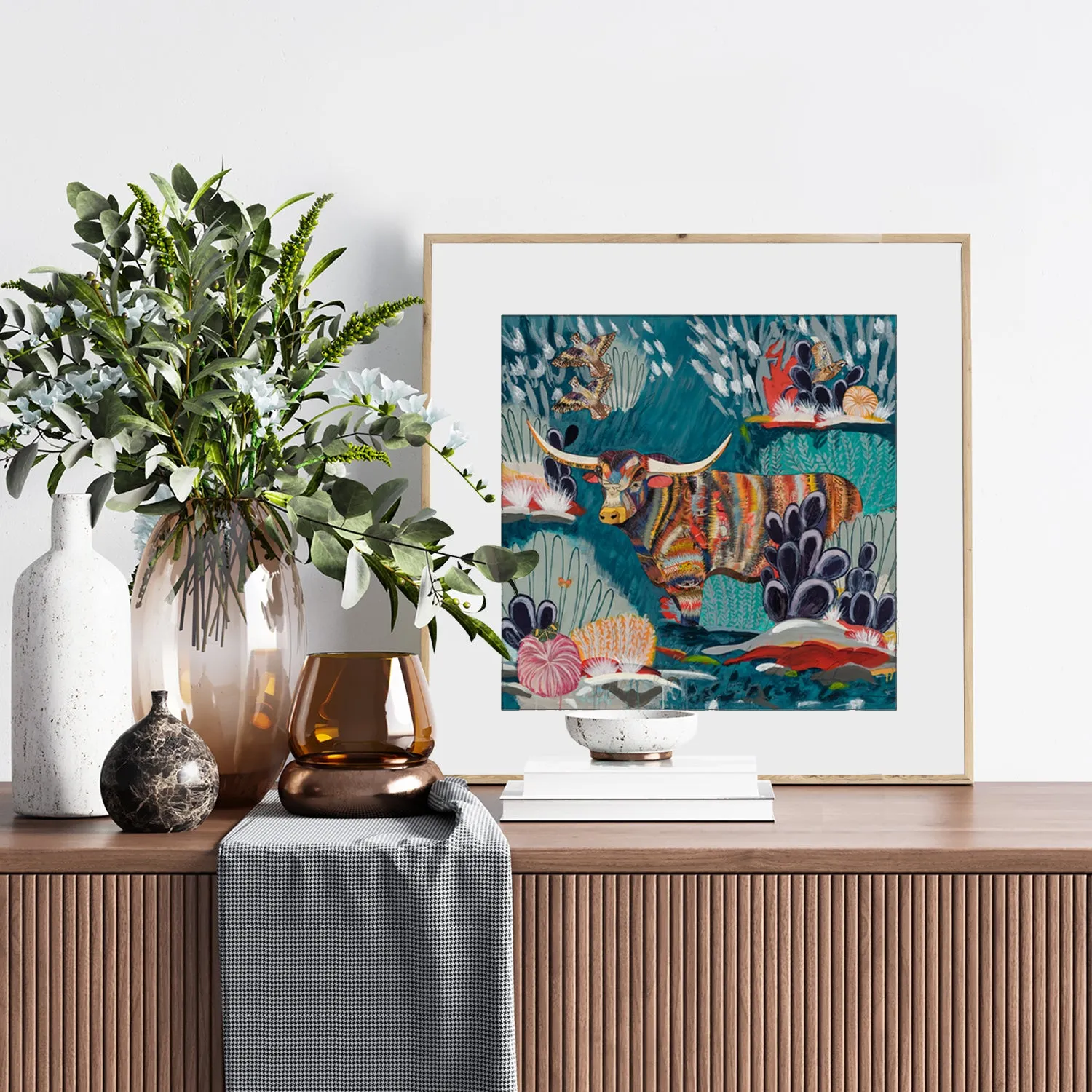 TEXAS FLUSH limited edition paper print