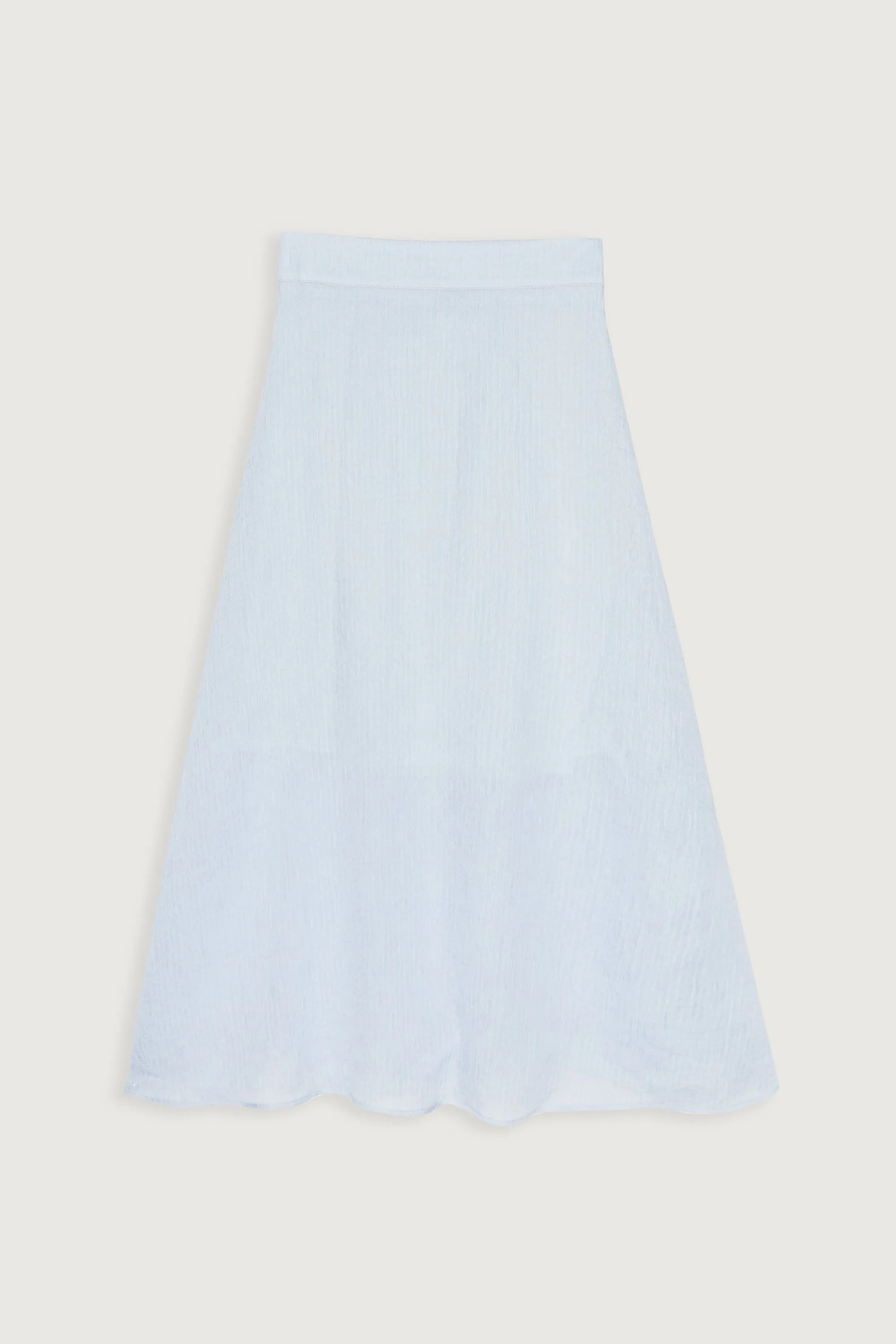 TEXTURED MIDI SKIRT