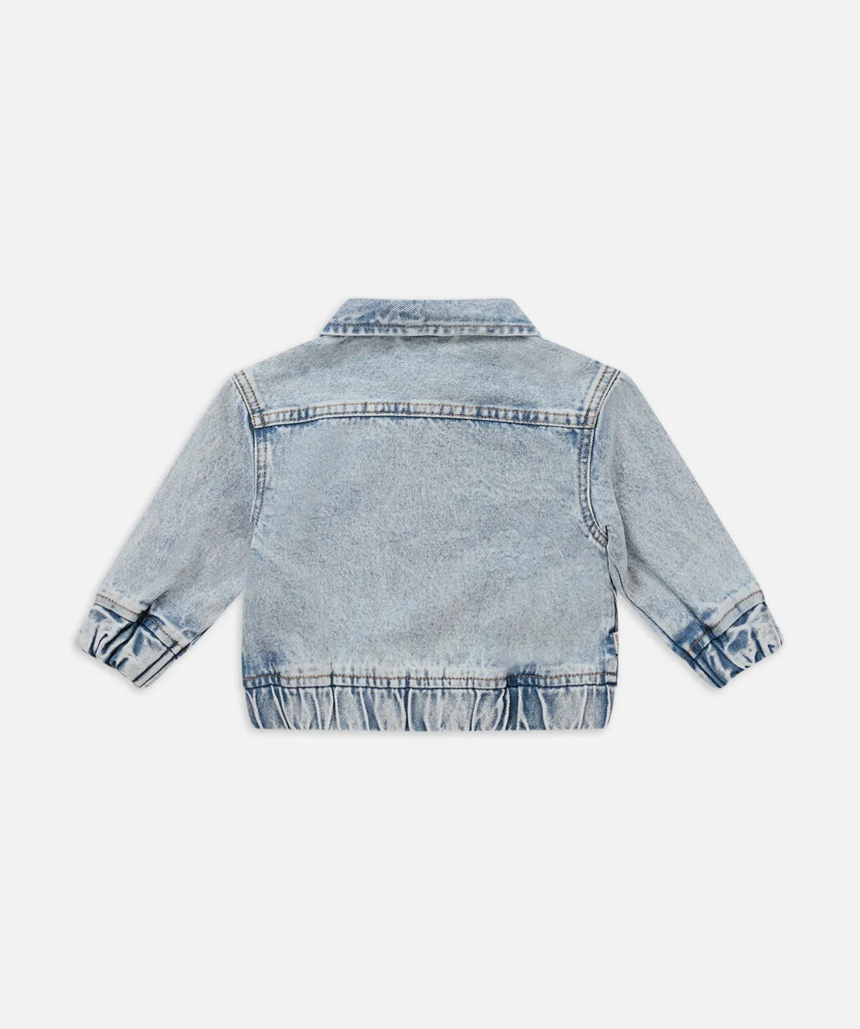 The Blaze Zip-thru Jacket - Denim