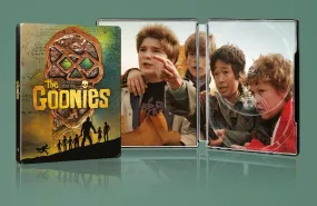 THE GOONIES (REGION FREE IMPORT - LIMITED EDITION) 4K UHD/BLU-RAY STEELBOOK