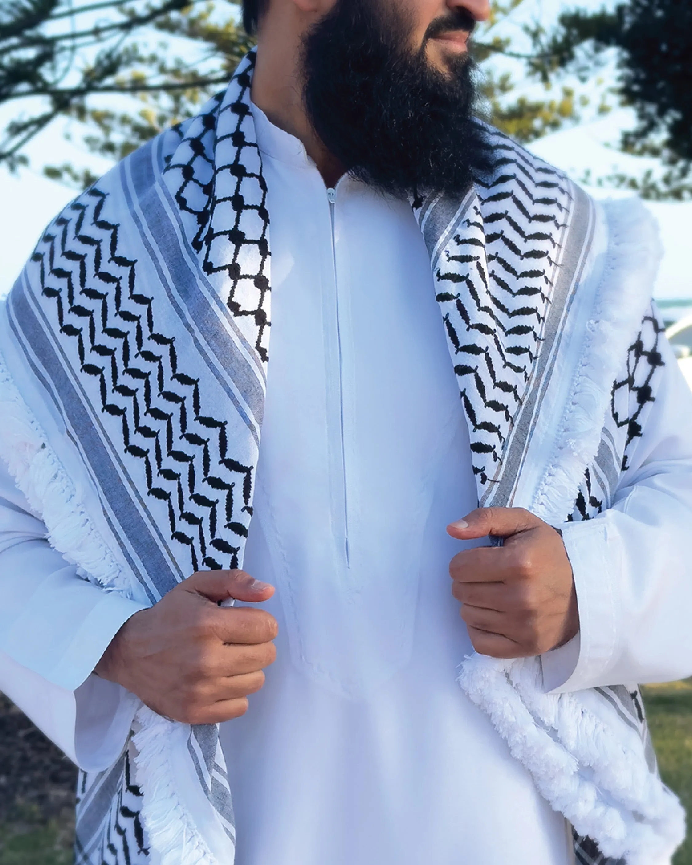 The OG Palestine Keffiyeh 1 (HAND MADE)