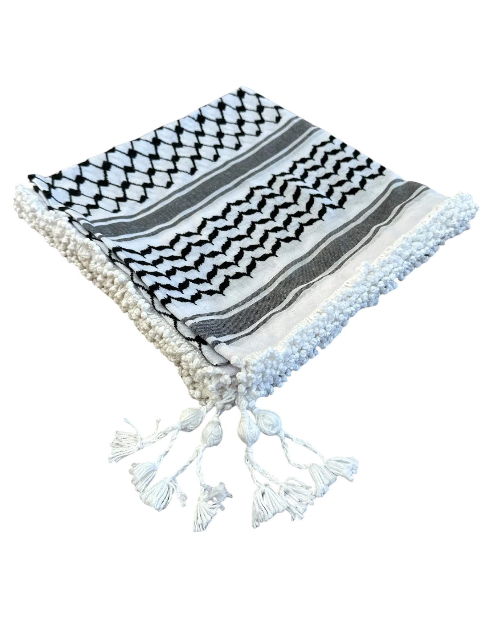 The OG Palestine Keffiyeh 2 (HAND MADE)