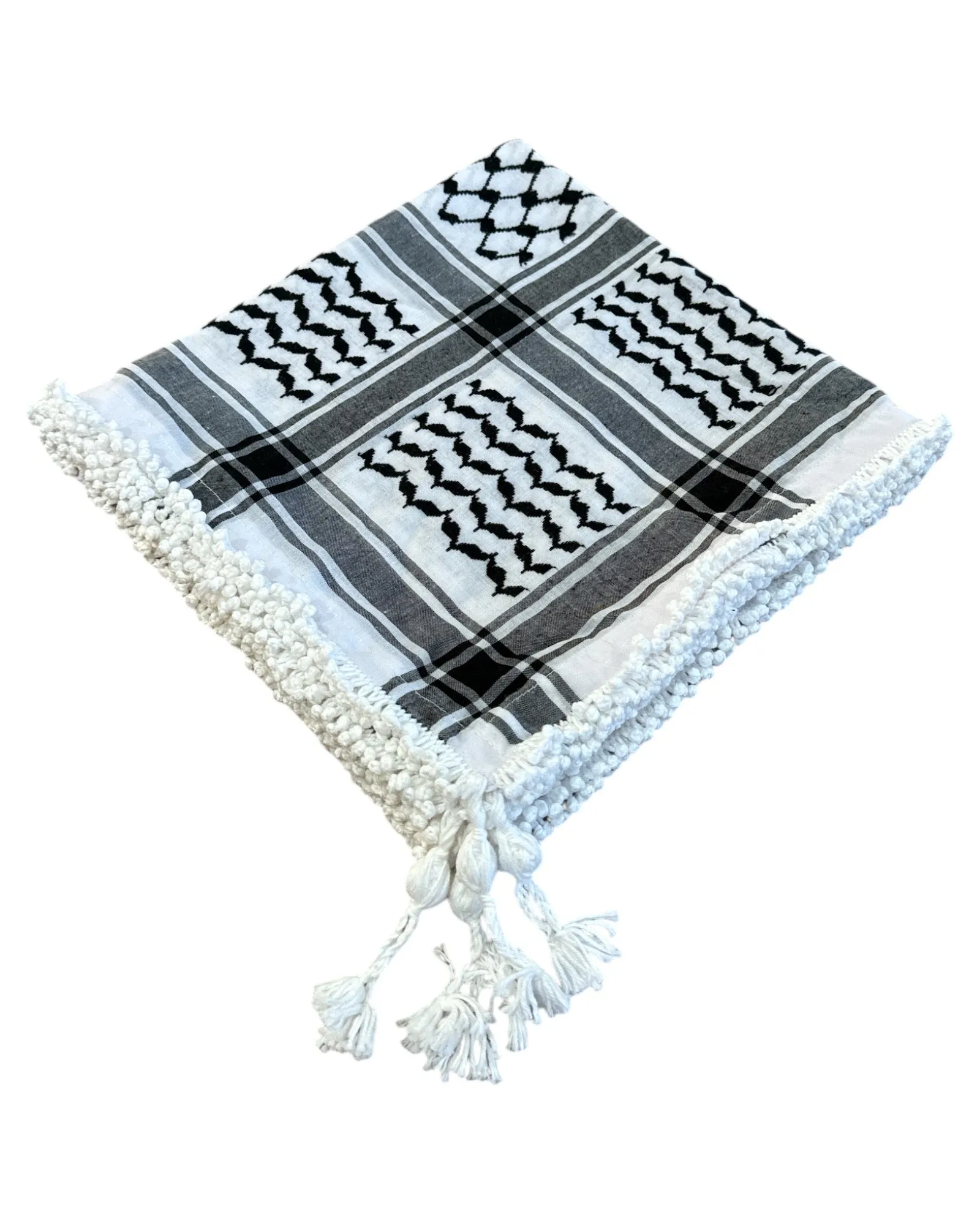The OG Palestine Keffiyeh 2 (HAND MADE)