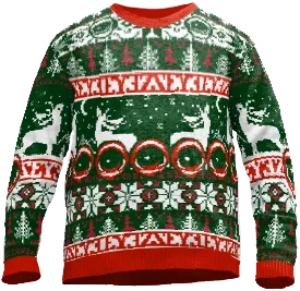 the UglEYE Christmas Sweater