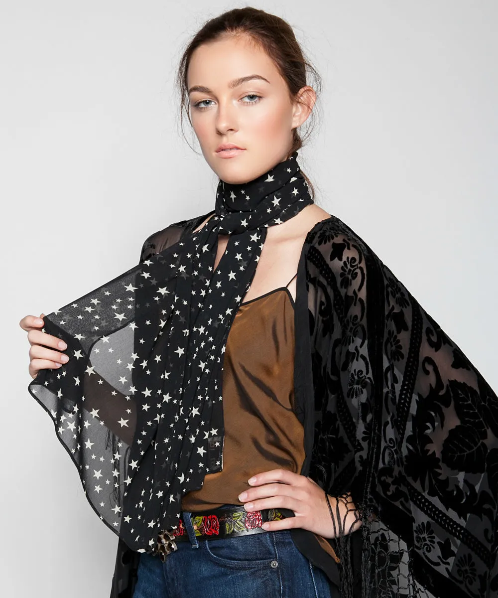 TRAILING STARS SCARF