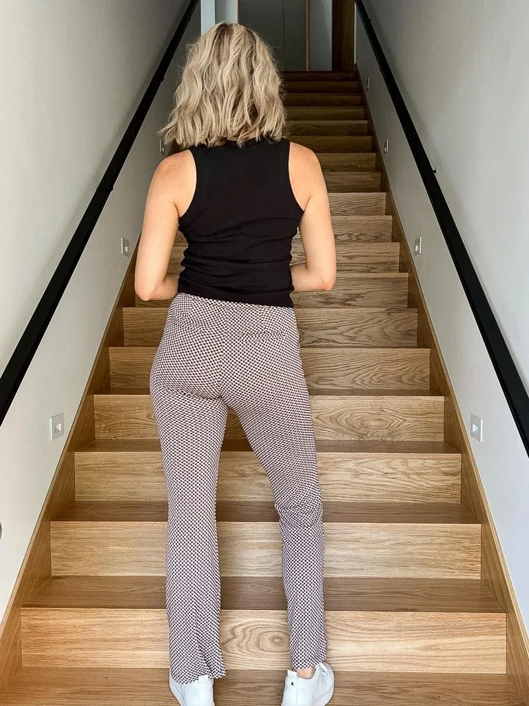 Tristan Pants - Brown Multi