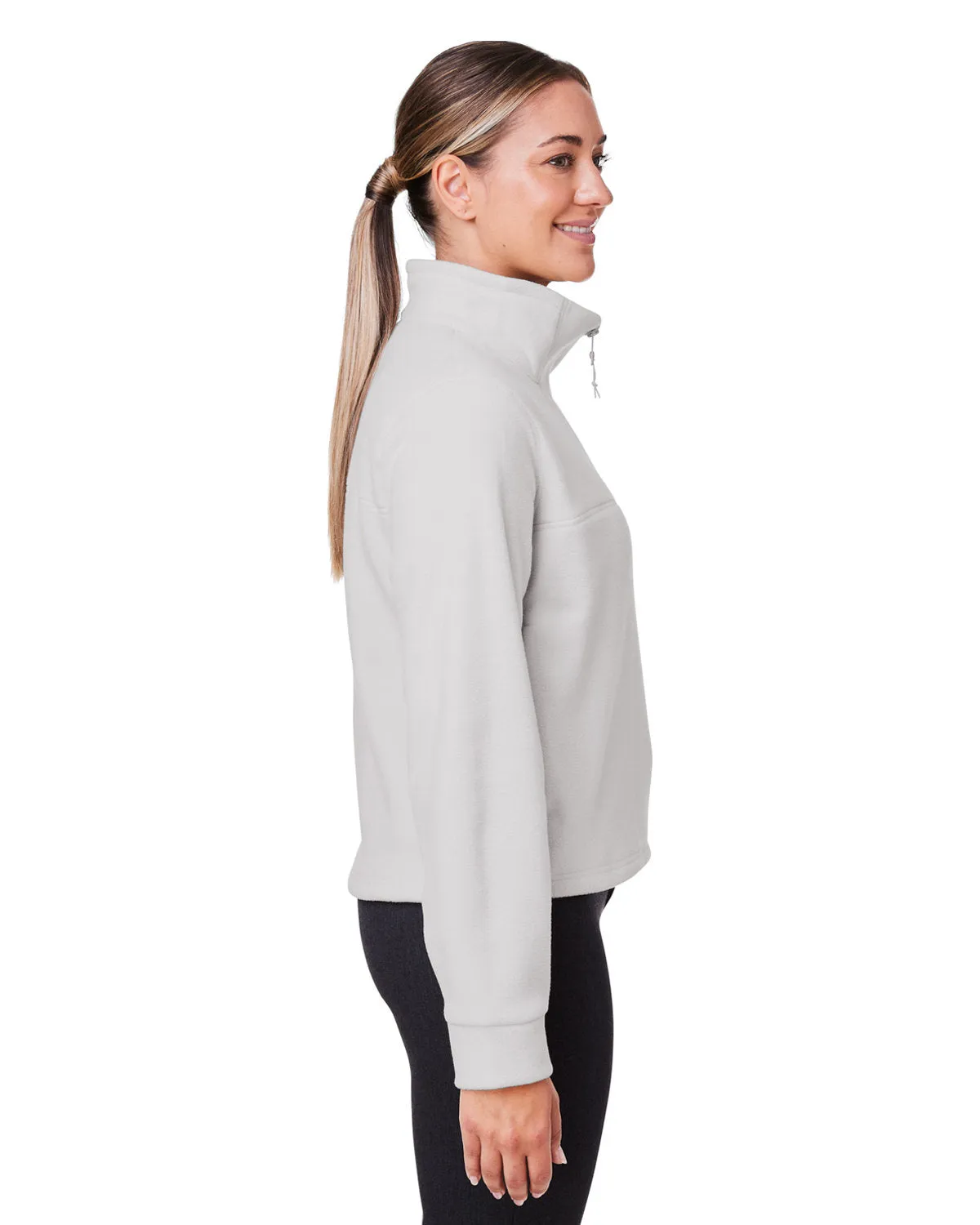 Under Armour LIMITED EDITION Ladies Expanse Custom Fleece Half-Zips, Summer White