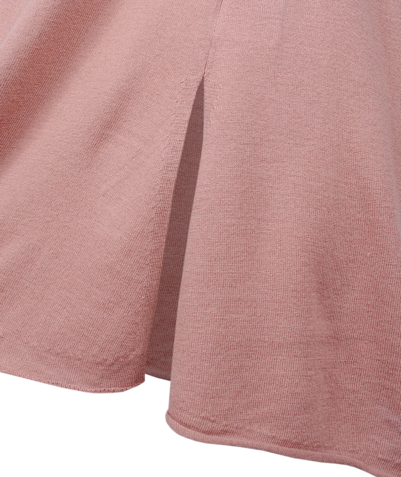 V-Pulli Feinstrick lang