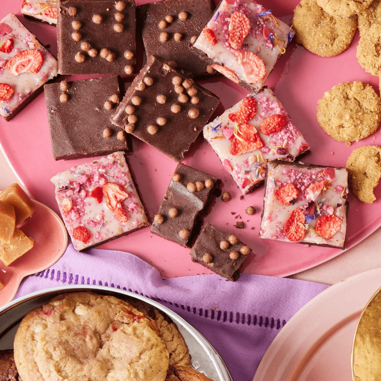 Valentine's Day Mixed Mini Brownie Box