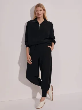 Varley Hawley Half-Zip Sweatshirt Black