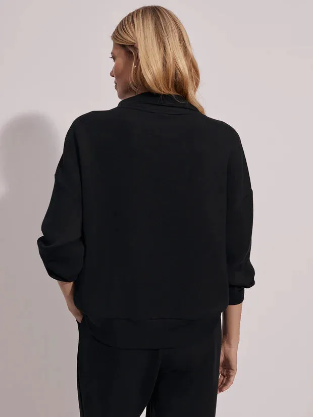 Varley Hawley Half-Zip Sweatshirt Black