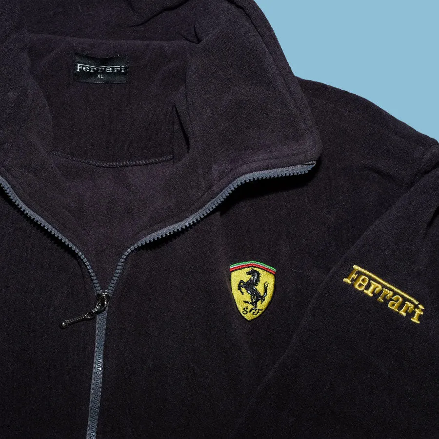 Vintage Ferarri Fleece Jacket XLarge