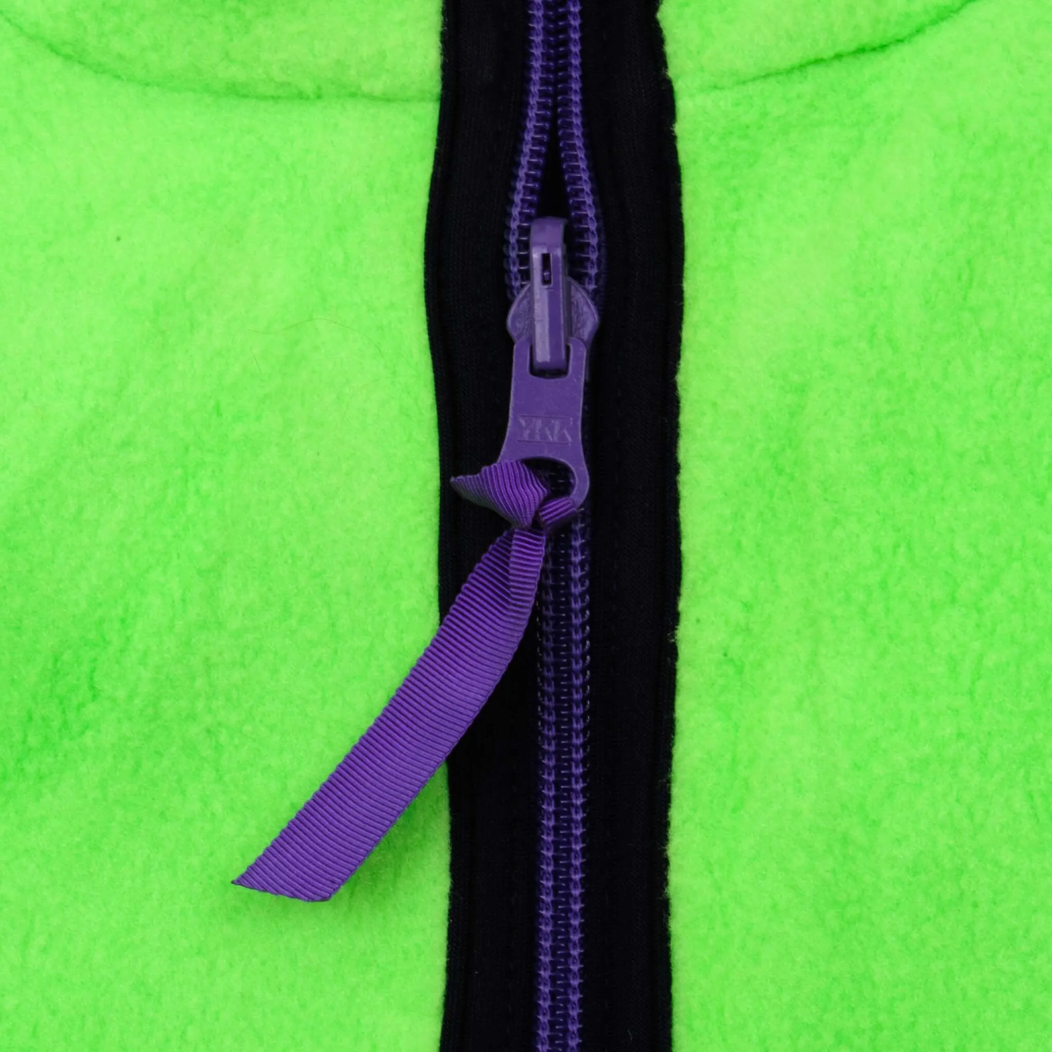 VINTAGE PATAGONIA SNAP T REVERSIBLE NEON FLEECE PULLOVER 1990S LARGE MADE USA