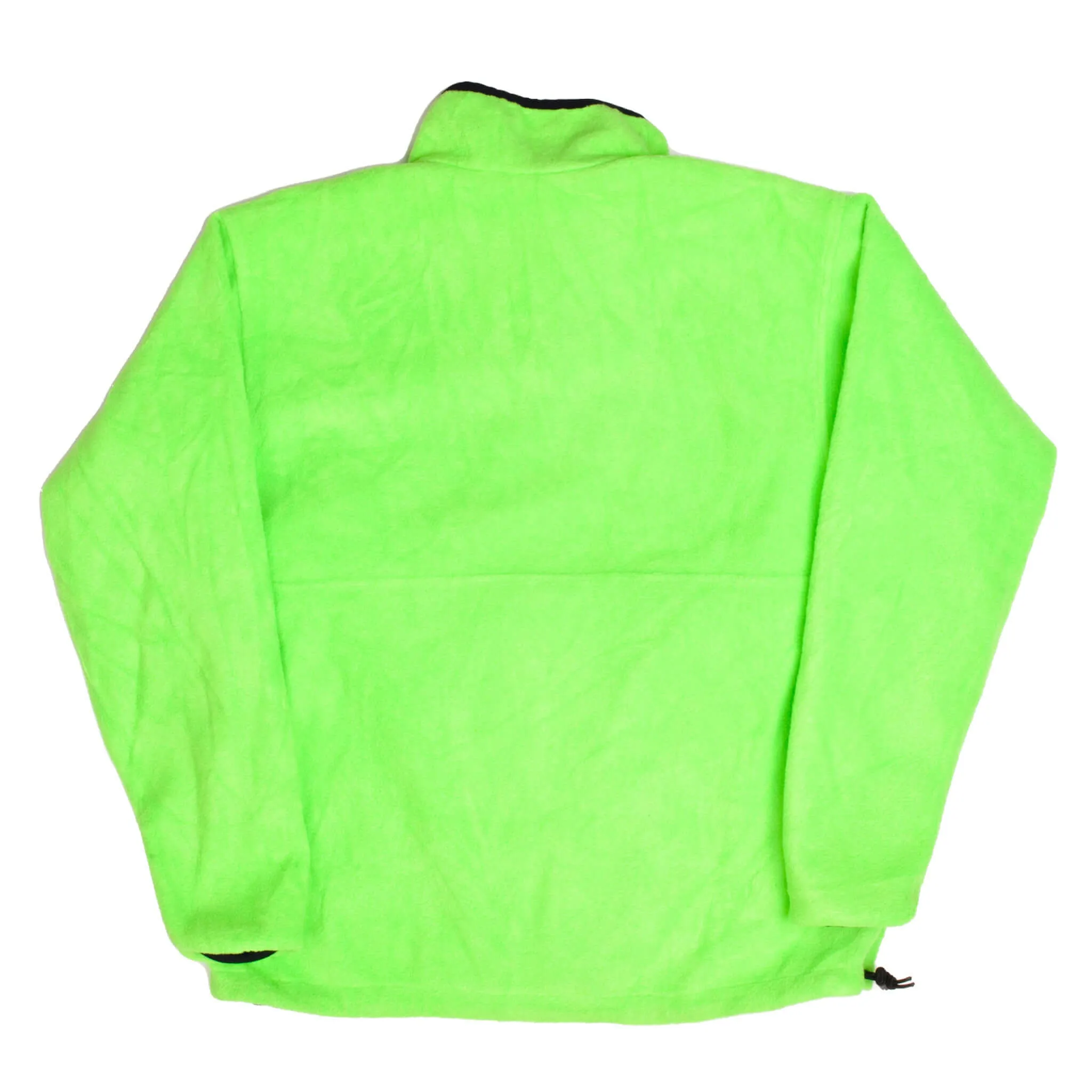 VINTAGE PATAGONIA SNAP T REVERSIBLE NEON FLEECE PULLOVER 1990S LARGE MADE USA