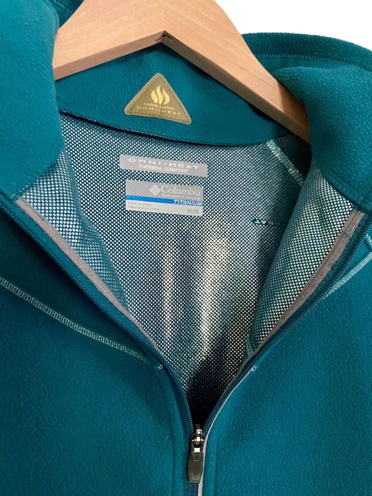 Warm Autumn Teal Fleece Thermal