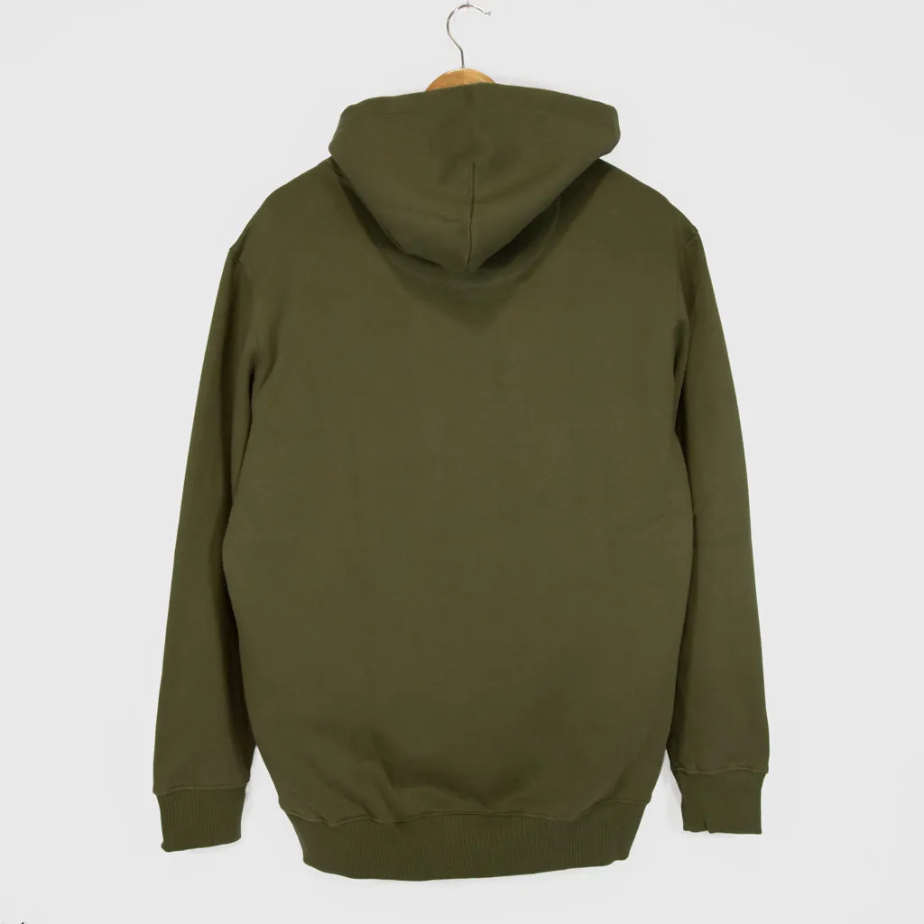 Welcome Skate Store - Moderate Rock Pullover Hooded Sweatshirt - Moss Green