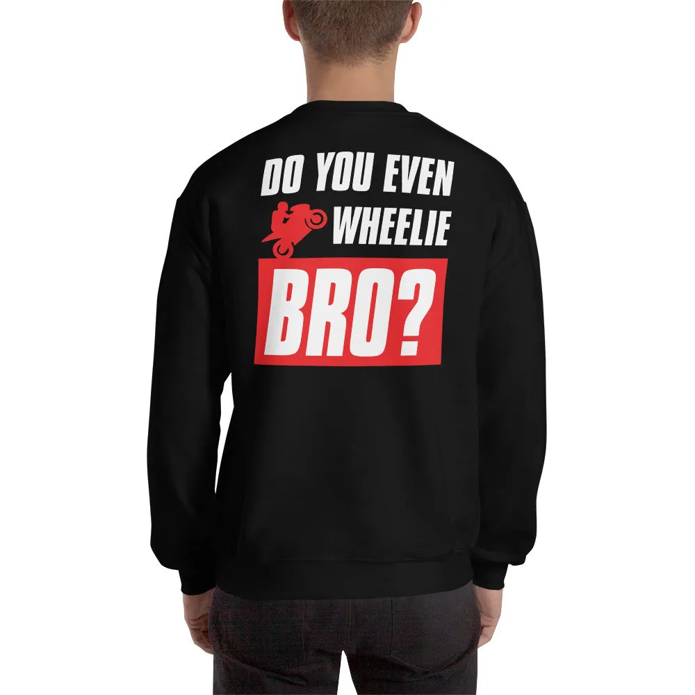 WHEELIE BRO DARK SWEATSHIRT