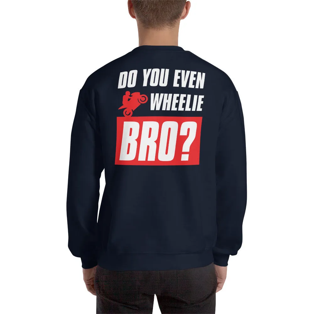 WHEELIE BRO DARK SWEATSHIRT