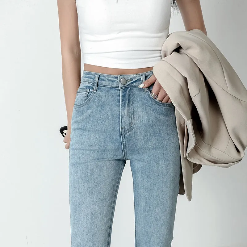 Women Flared Loose Denim