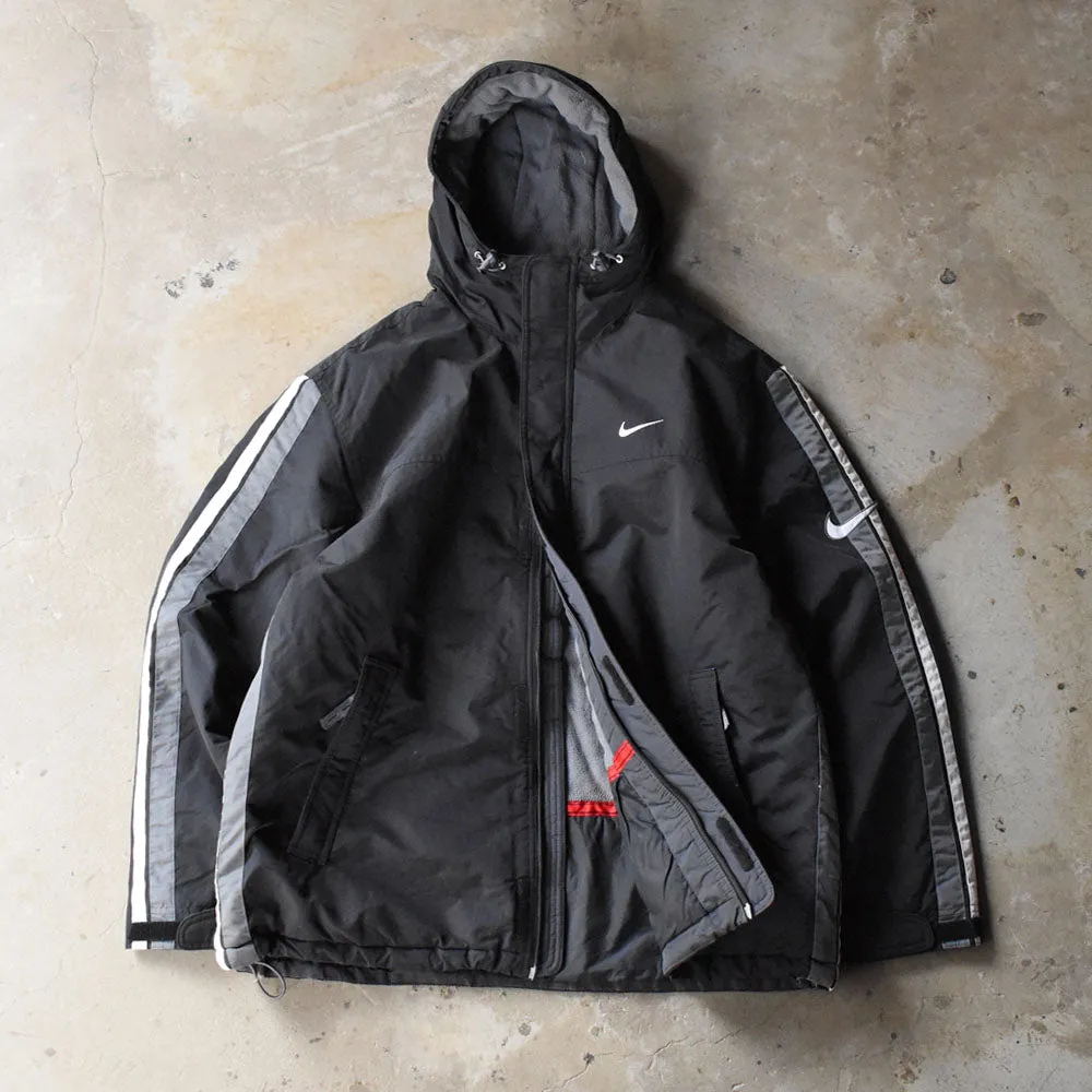 Y2K NIKE フリースライナー 中綿入りパーカー 250106