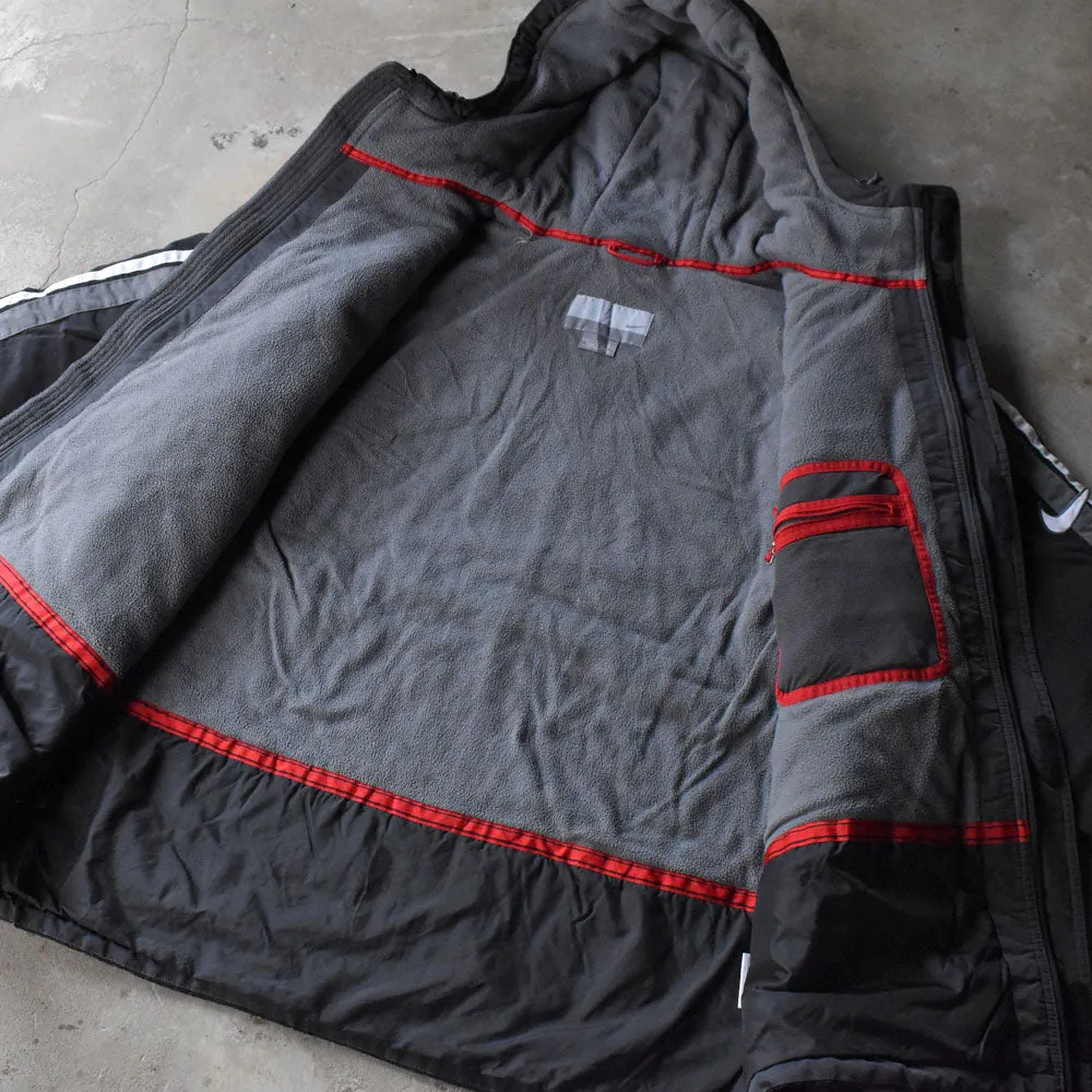 Y2K NIKE フリースライナー 中綿入りパーカー 250106