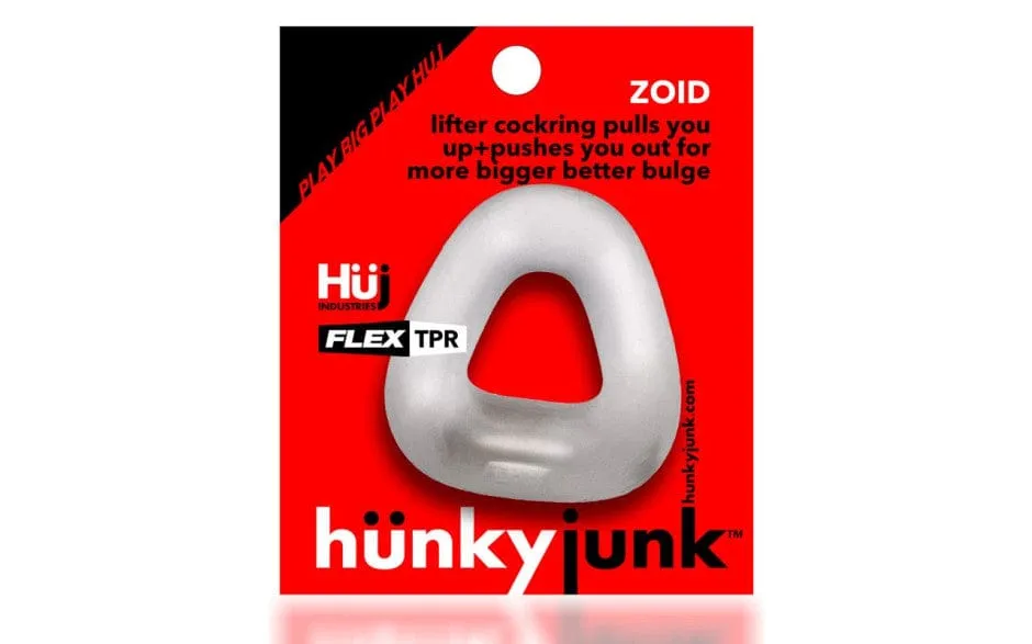 Zoid Trapaziod Lifter Cockring Clear Ice