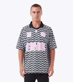 ZR Football Shirt Black/Pink